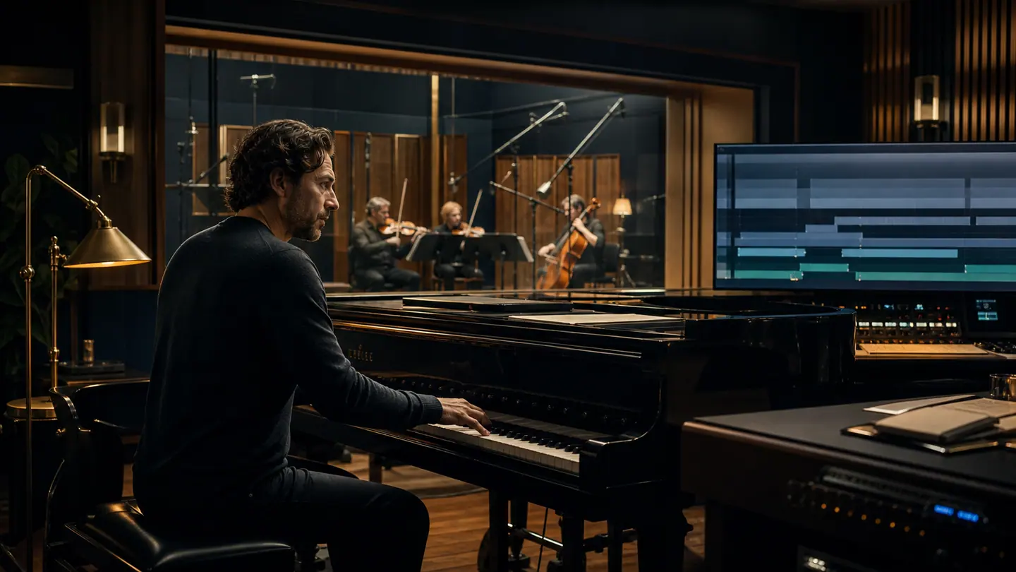 Studi visual Musik & Skor untuk Sistem Studio RORI